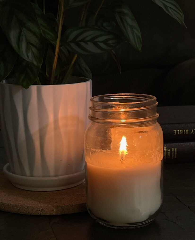 cozy candle