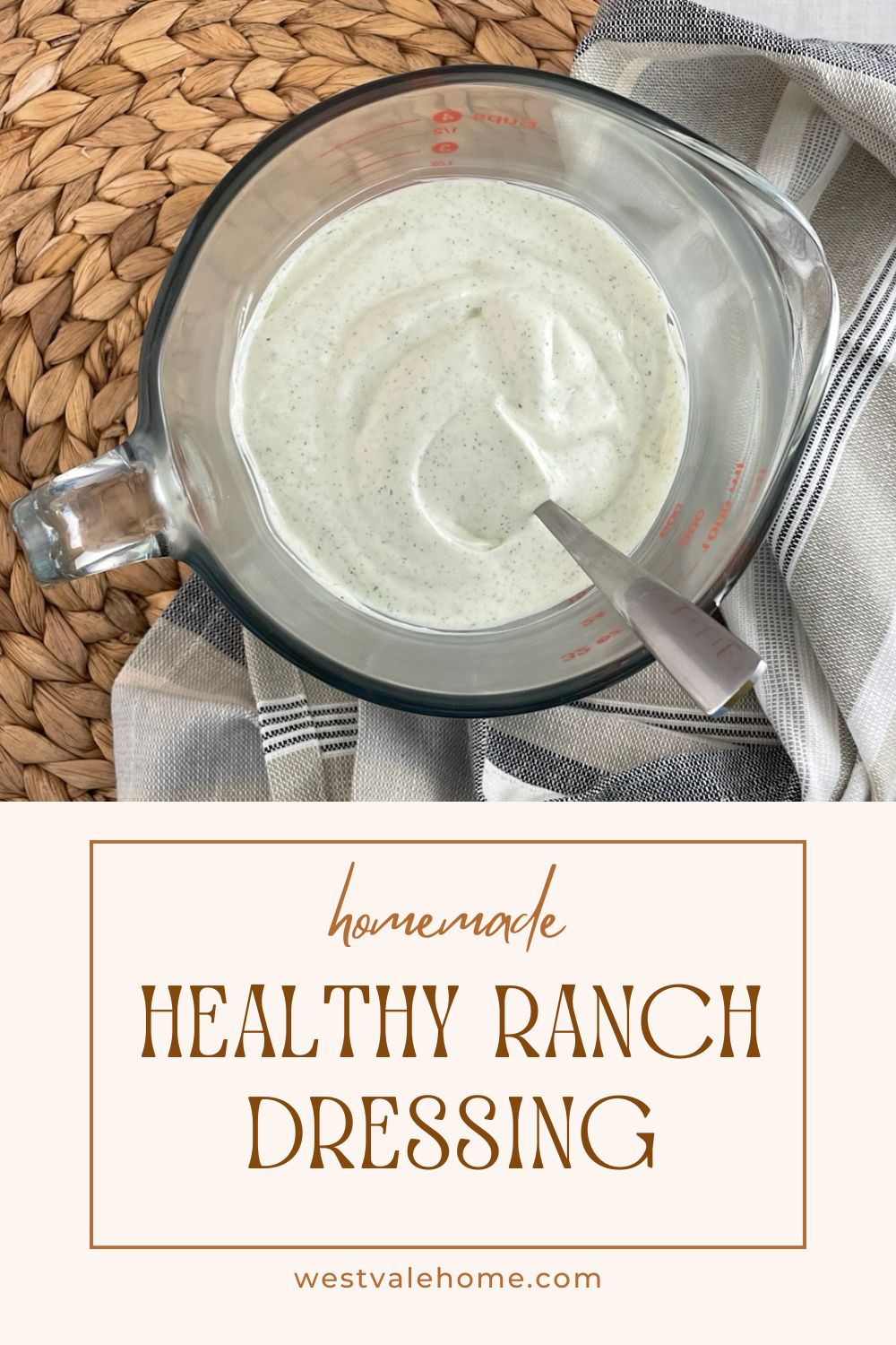 how to make healthy ranch 