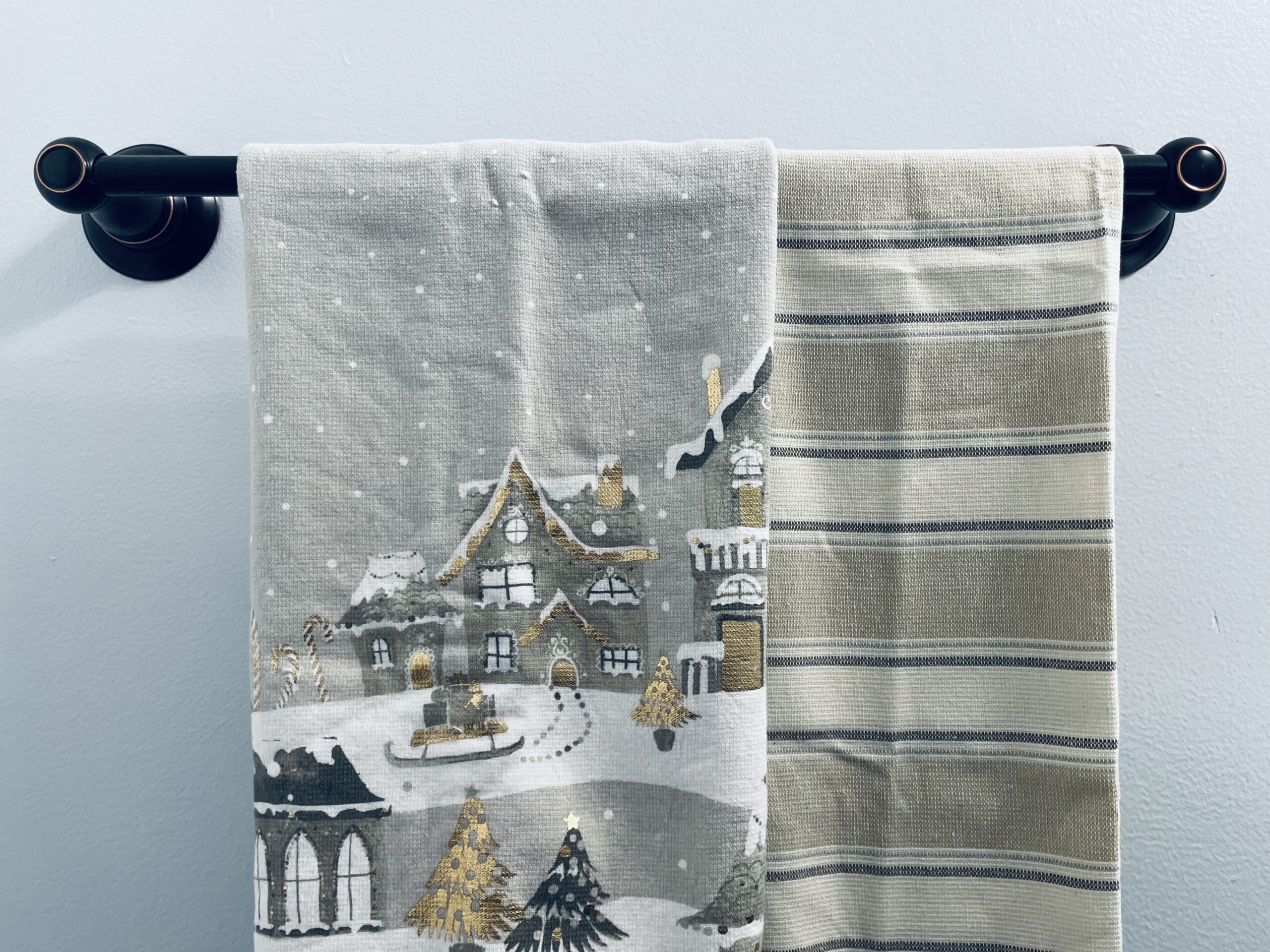 winter kitchen towels